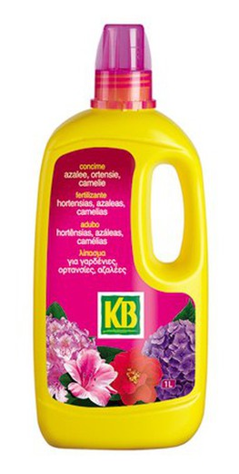 Kb Fertilizante líquido Hortensias, Azaleas y Camelias