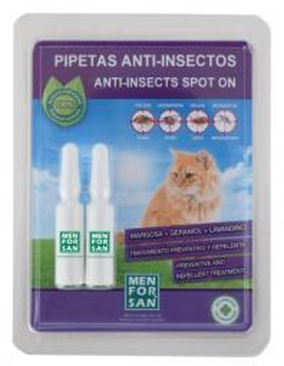 Pipeta Gato Anti-Insecto 1.5 ml