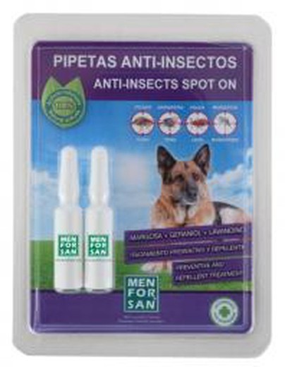 Pipeta Perro Anti Insectos 2ud