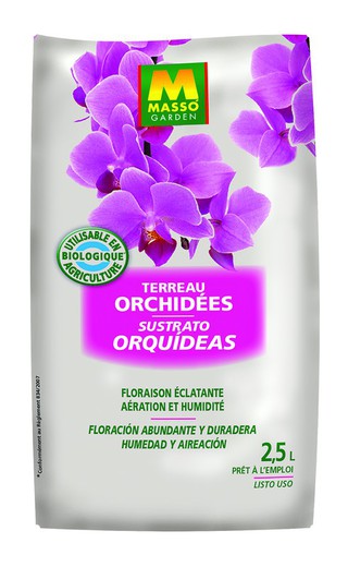 Sustrato Orquídeas